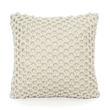Capa de Almofada Autêntica Cru